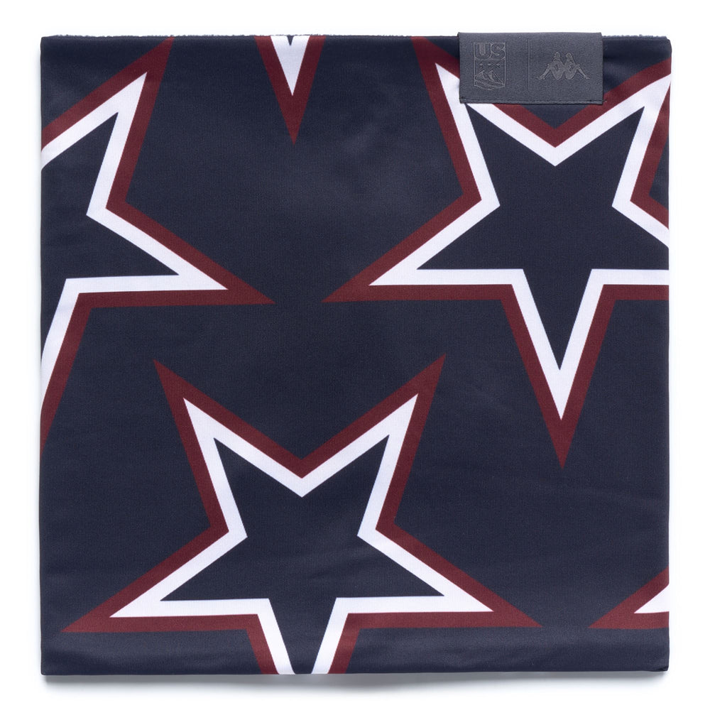 Blue unisex Warmneck Polar Fabric Scarf 02