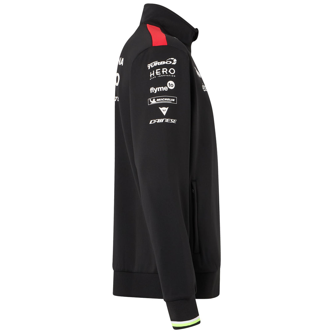 Black Men's Regular Fit Fleece Hoodie with Side Pockets main