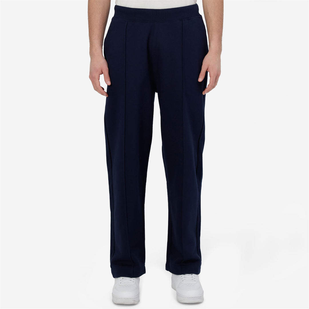 Pantalón deportivo azul para hombre con ajuste cómodo y bolsillos main