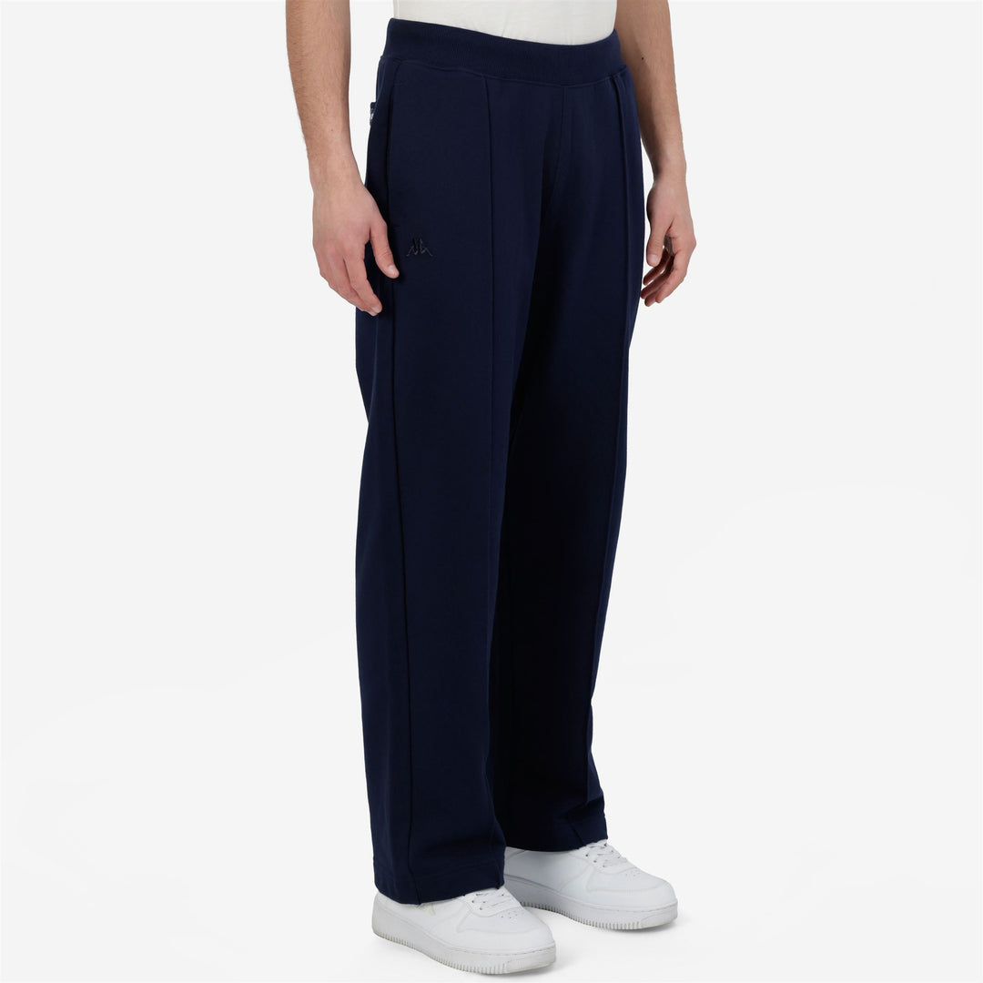 Pantalón deportivo azul para hombre con ajuste cómodo y bolsillos main