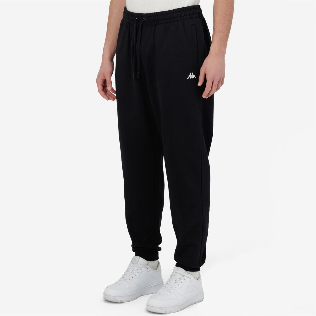 Pantaloni Jogger Sportivi Uomo in Cotone Biologico Neri main