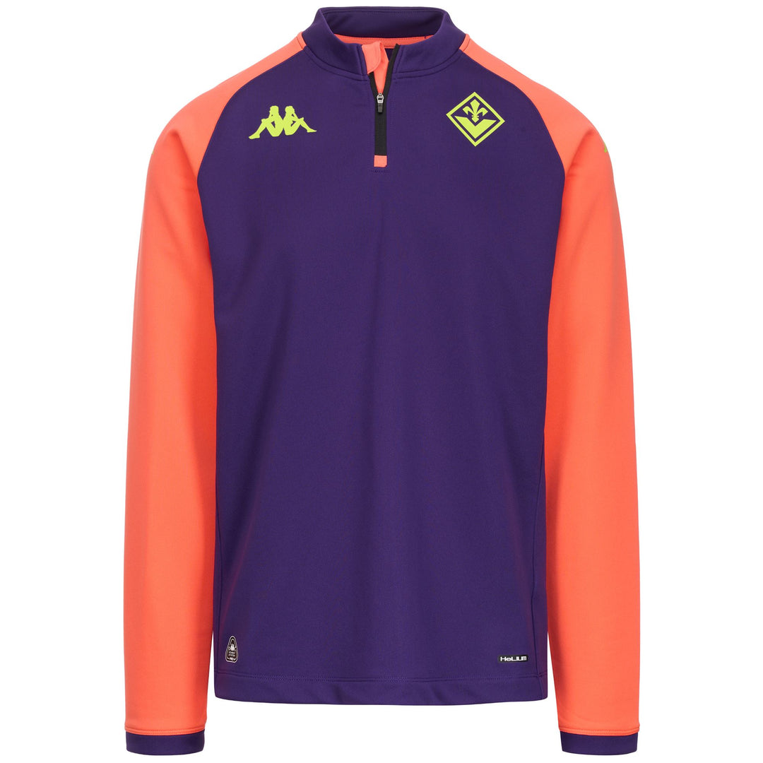 Maglia da allenamento di calcio ACF Fiorentina da uomo viola vestibilità slim 01