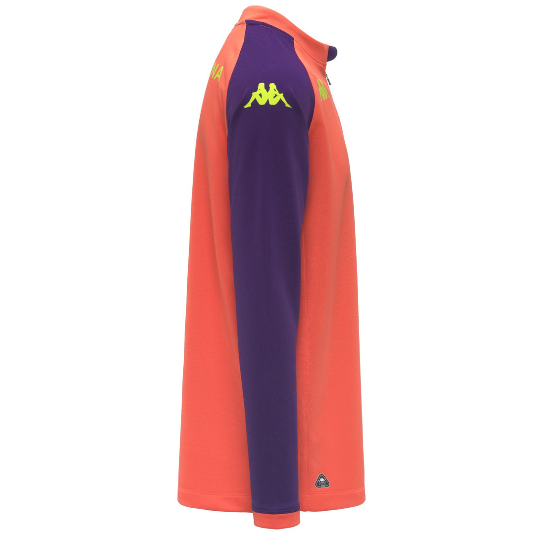 Red violet Men's Slim Fit Training Fleece Jumper with Zipper main