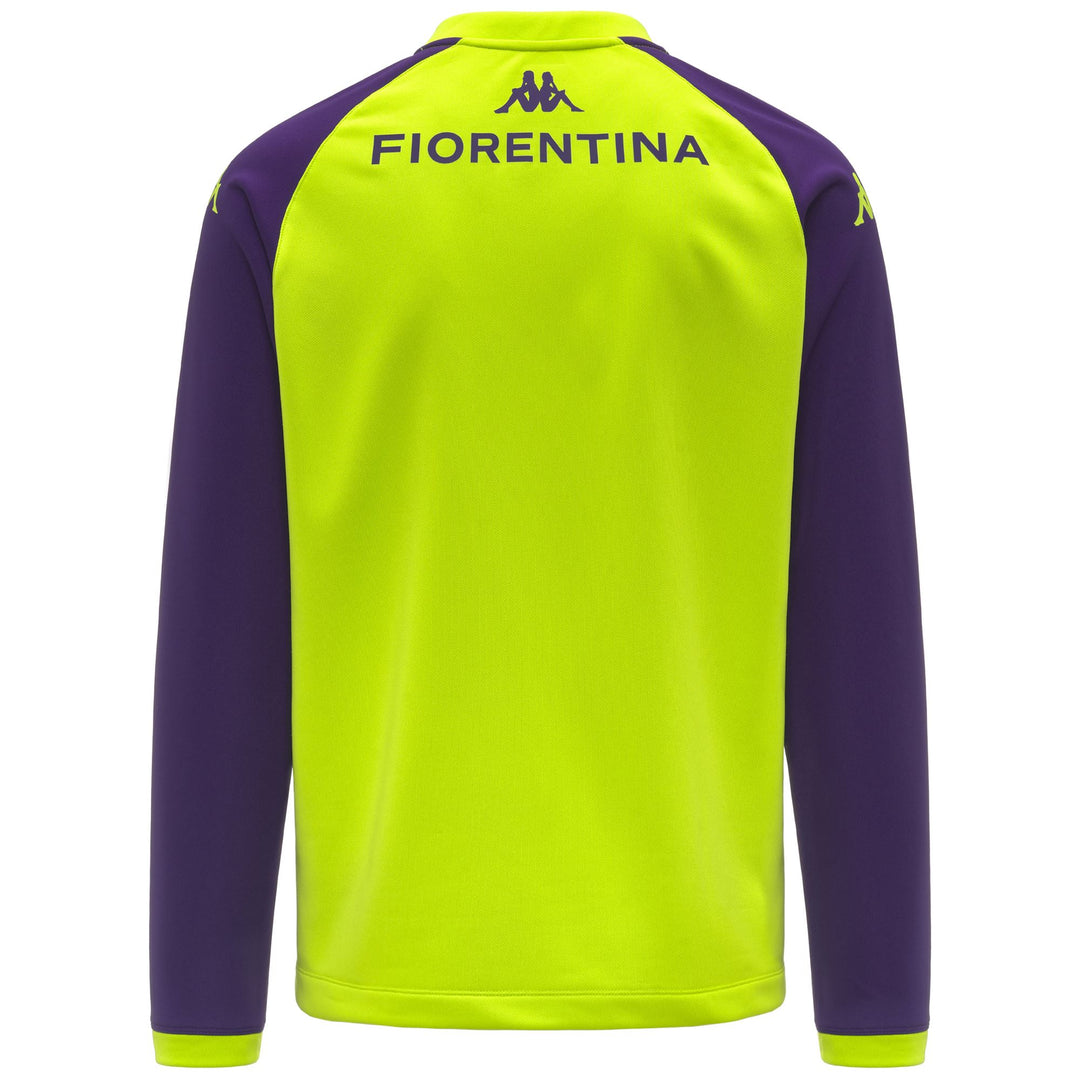 Acid green Men's Training Fleece Jumper with Hydro-Way Technology main