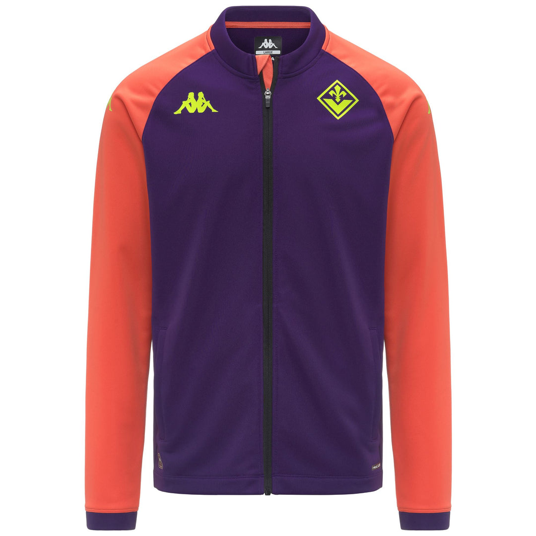 Violet Men's Slim Fit Fleece Jacket with Hydro-Way Technology 01