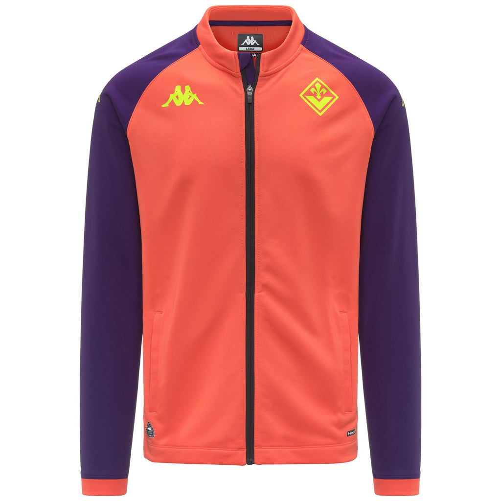 Fleece Man MOXUNA PRO FIORENTINA Jacket Red Living-Violet Md