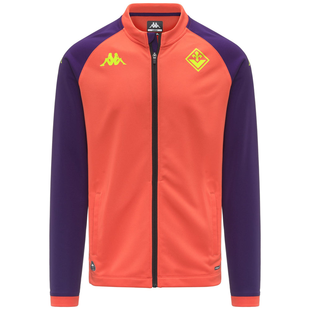 Red Men's Fleece Jacket with Hydro-Way Protection 01