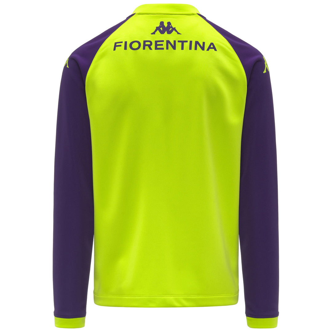 Chaqueta polar verde ácido de corte entallado para hombre con protección Hydro-Way main