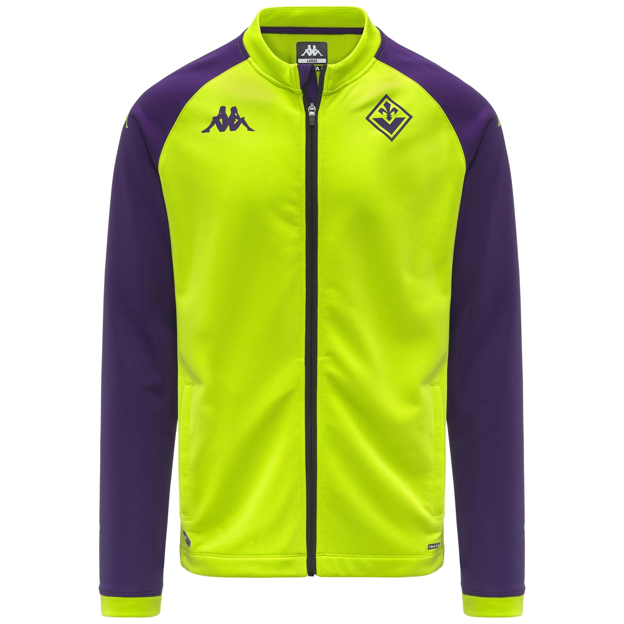 Fleece Man MUZIRA PRO FIORENTINA Jumper Green Acid-Violet Md