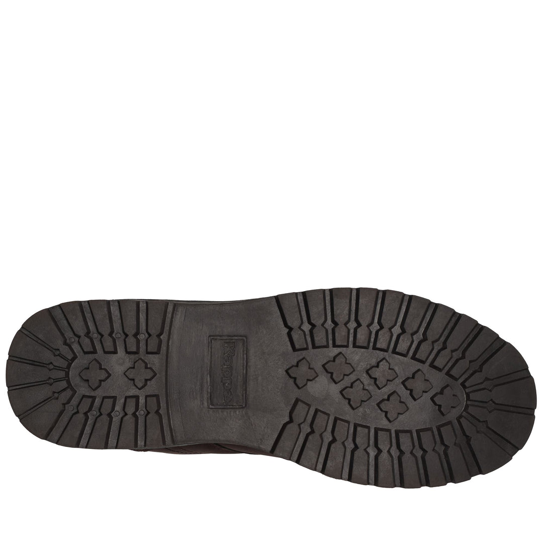 Brown unisex Laced Ankle Boots for Fall and Winter main