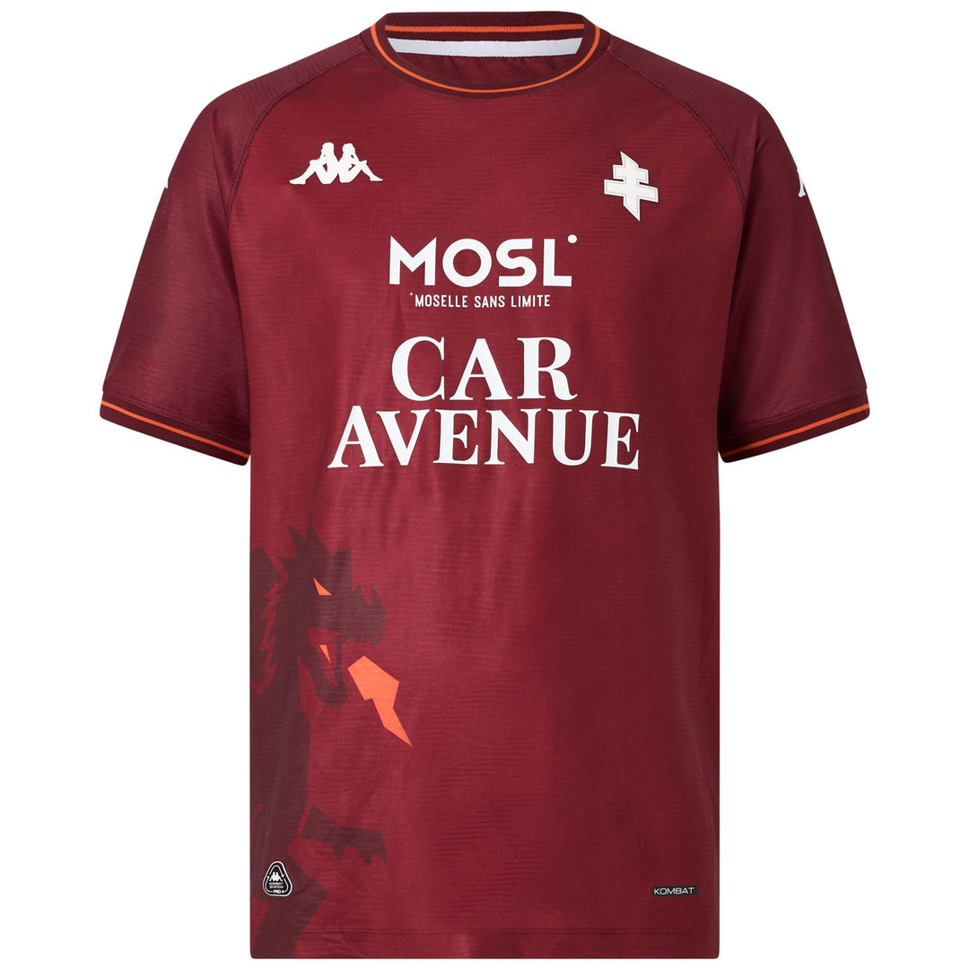 Red Men's FC Metz Active Jersey Shirt 01