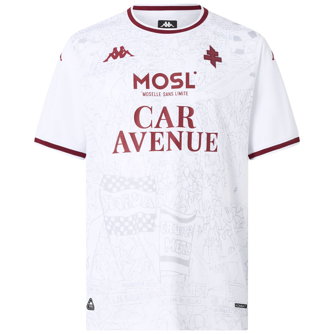 Maglia da gioco attiva FC Metz da uomo grigia con protezione Hydro-Way 01