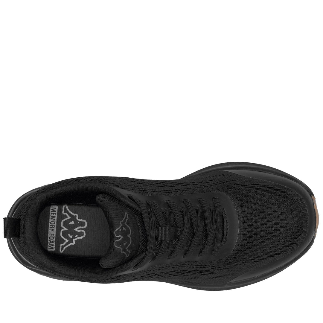 Black and Beige Unisex Breathable Low Cut Sneakers for Walking main