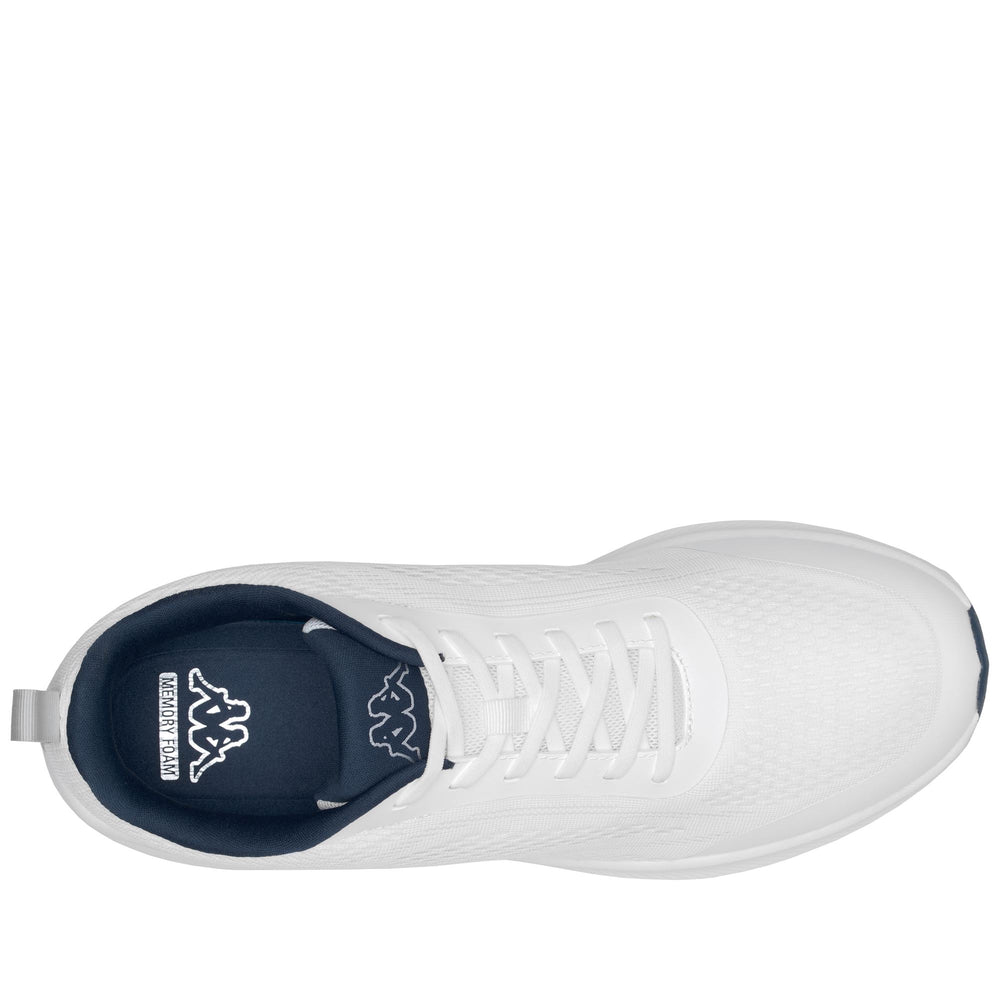 Zapatillas deportivas unisex transpirables de corte bajo para caminar, en color gris y azul. 02