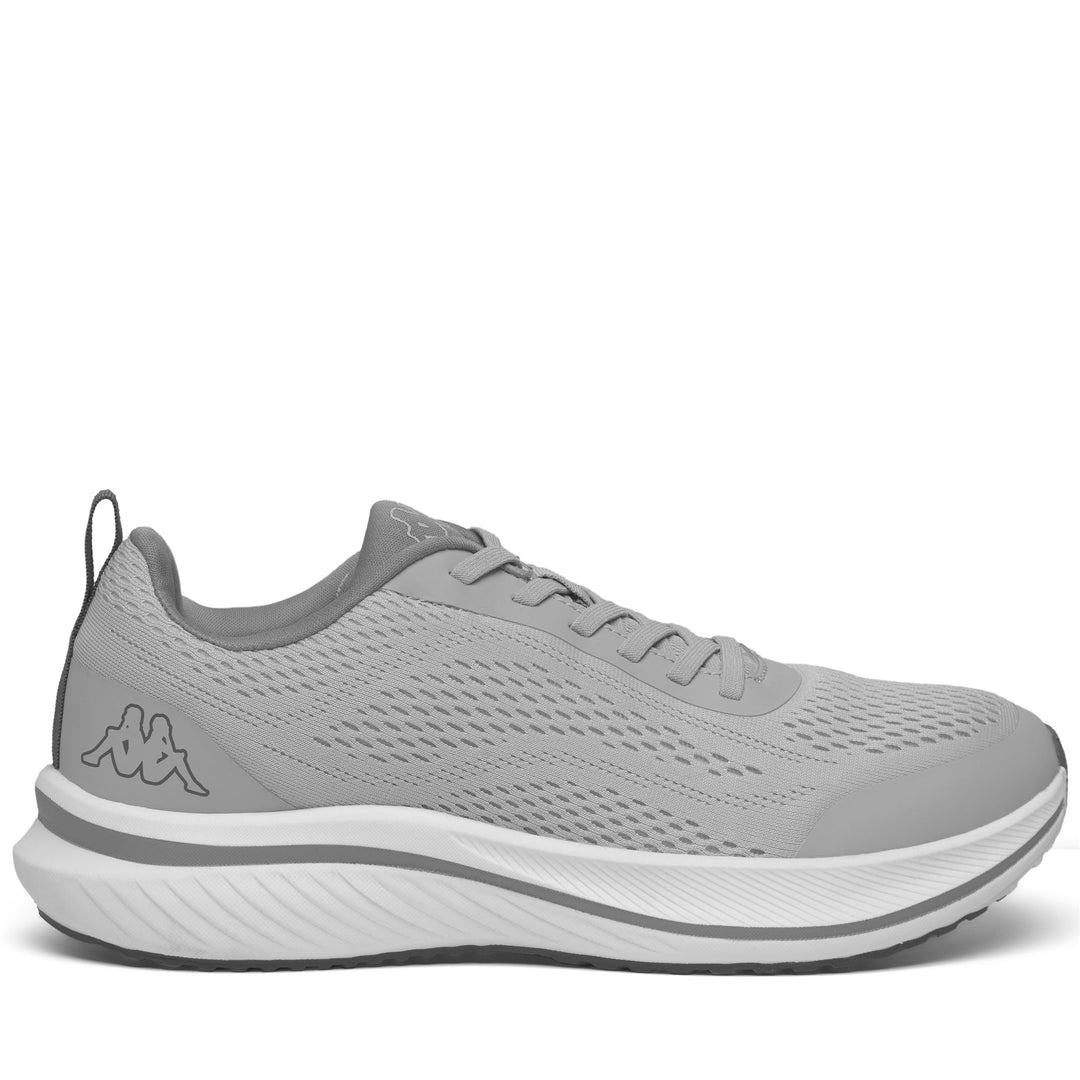 Scarpe da passeggio unisex grigie con tomaia in mesh traspirante main