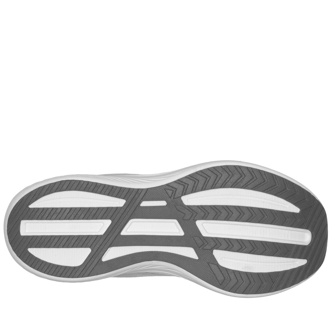 Scarpe da passeggio unisex grigie con tomaia in mesh traspirante main