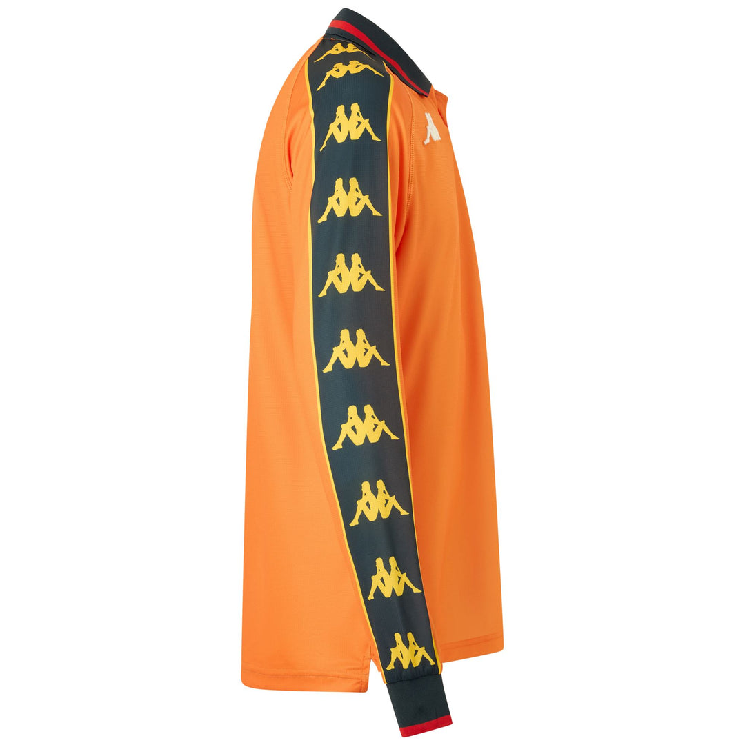 Orange Men's Long Sleeve Active Jersey Shirt with Hydro-Way Technology main