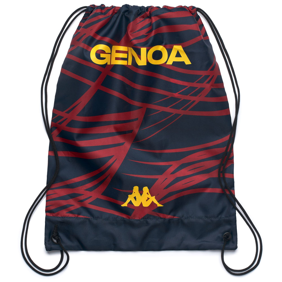 Blue Unisex Shoulder Gym Bag with Logo 01