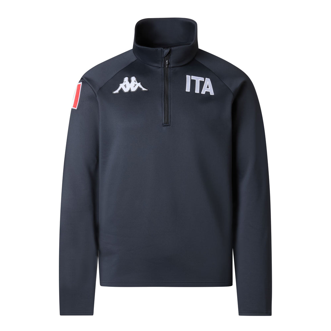 Blue Unisex Functional Fleece with Zip Pockets main