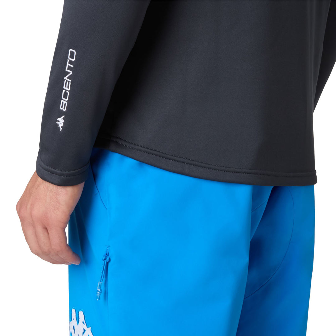 Blue Unisex Functional Fleece with Zip Pockets main