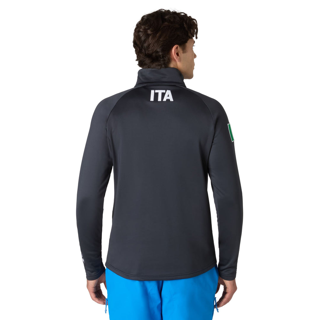 Blue Unisex Functional Fleece with Zip Pockets main