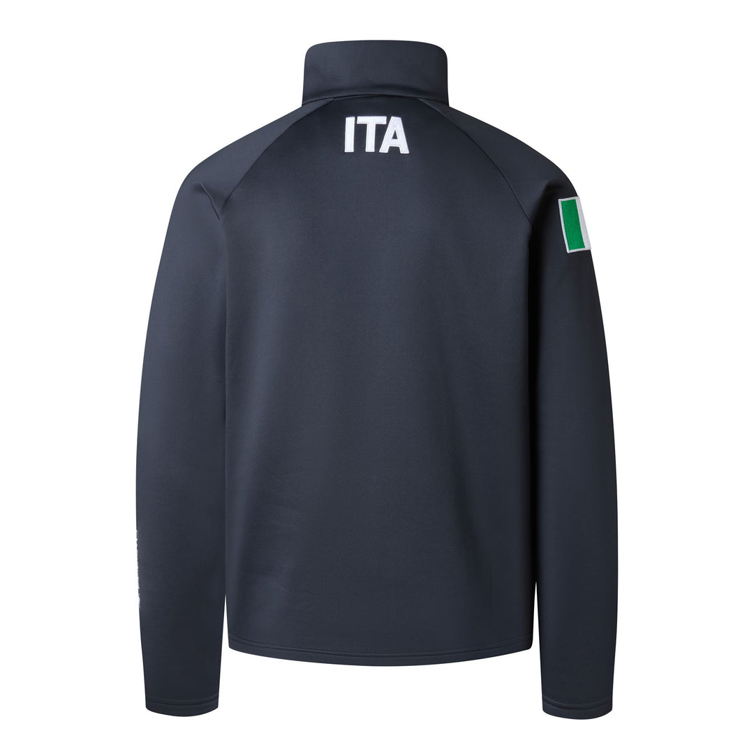 Blue Unisex Functional Fleece with Zip Pockets main