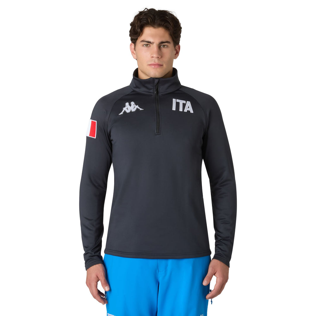 Blue Unisex Functional Fleece with Zip Pockets 01