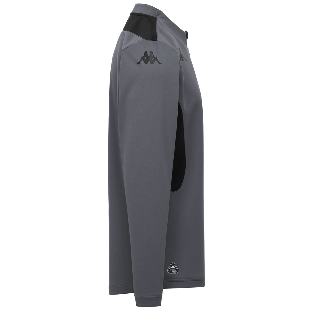 MUZIRA PRO 2 RED STAR - Forro polar - Jersey - Hombre - Grey Seal-Black main