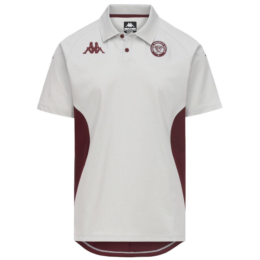 MINDATTI 2 UBB - Polo Shirts - Polo - Man - Grey-Bordeaux 01