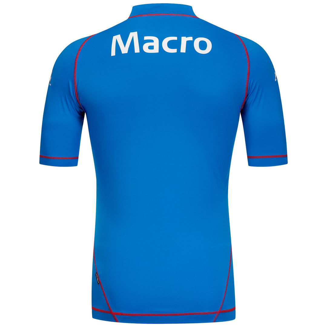 Blue and Red Men's Active Jersey in Stretch Fabric main