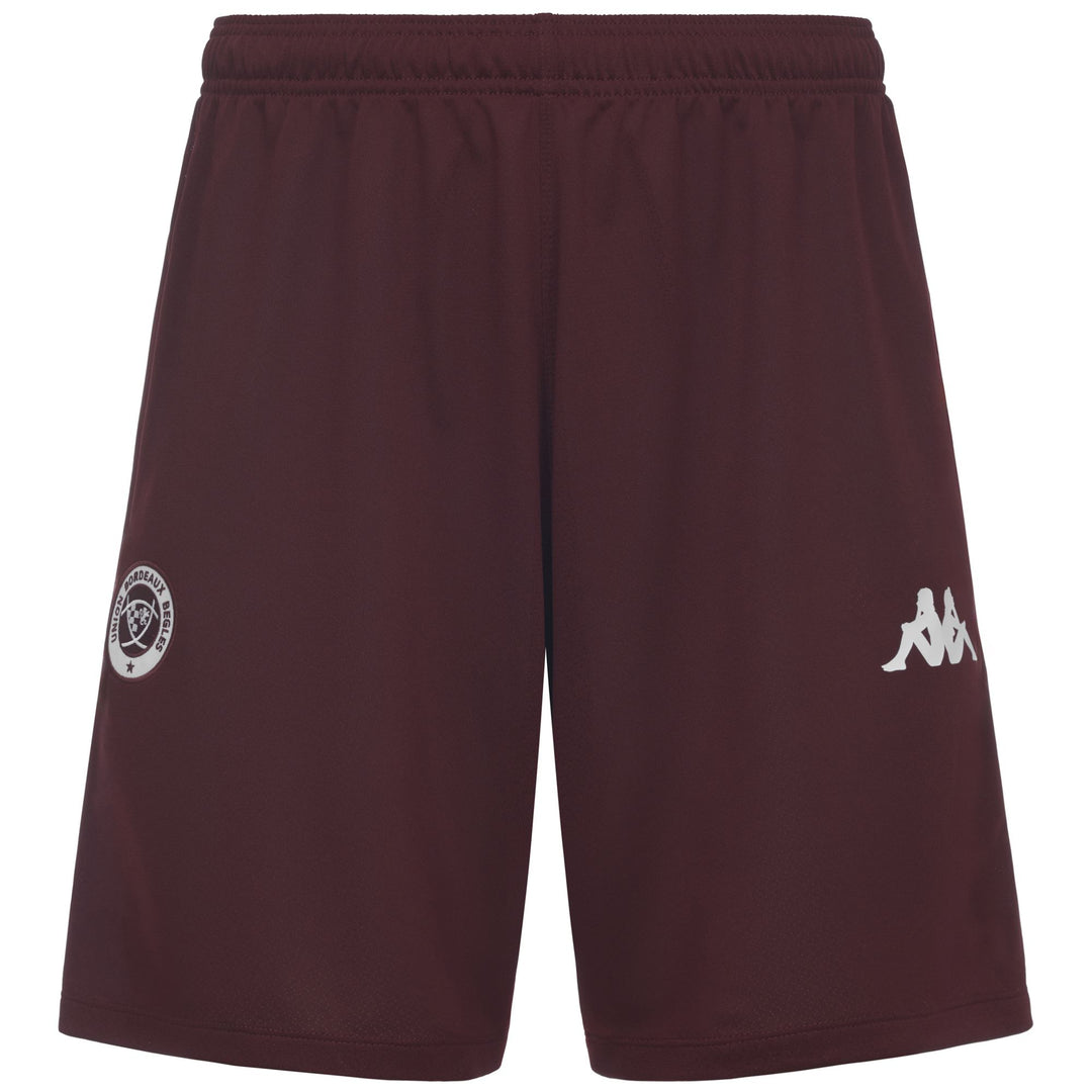 MIXIO PRO 2 UBB - Shorts - Sport Shorts - Man - Bordeaux-White 01