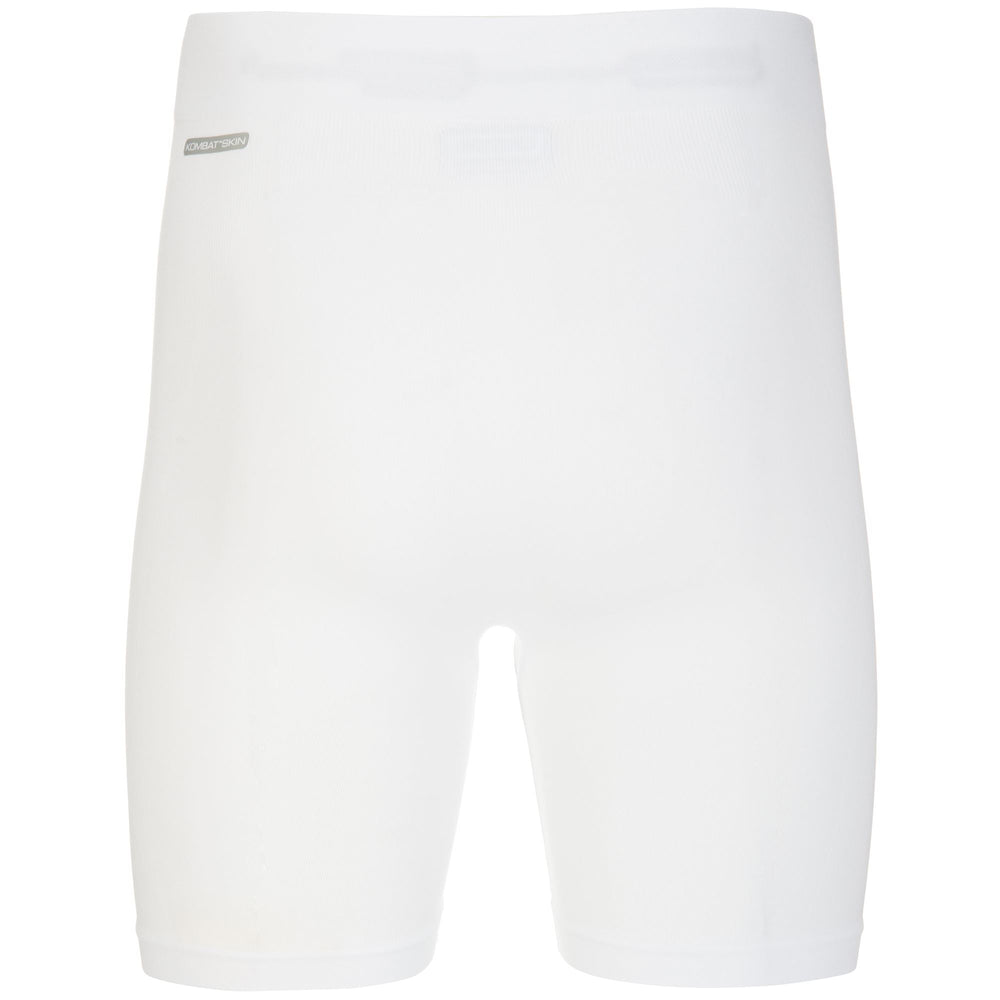 Slip sportivi unisex bianchi a metà polpaccio con tecnologia Skin Fit. 02