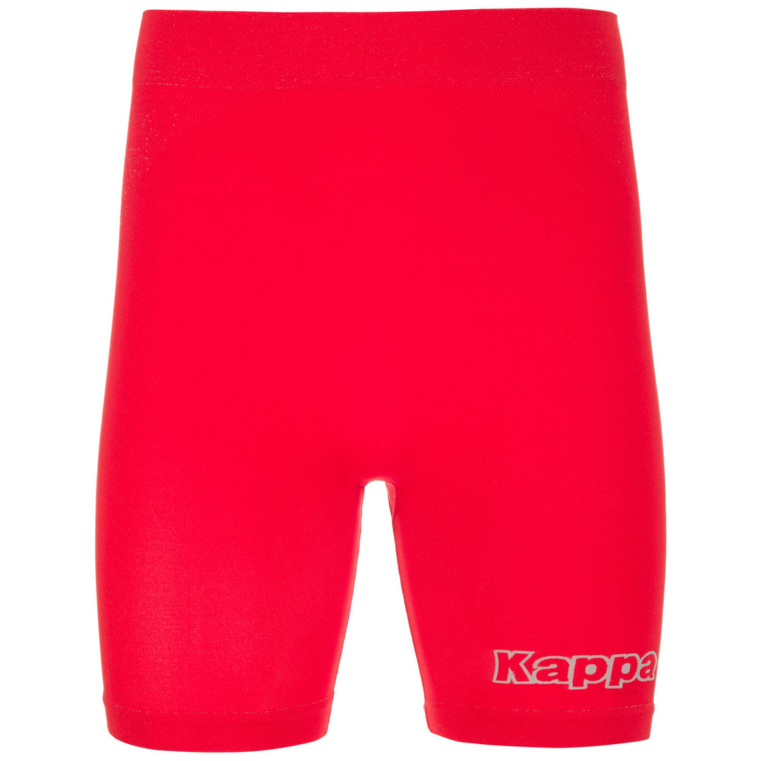 Sous-vêtements de football rouges unisexes moulants sans coutures 01