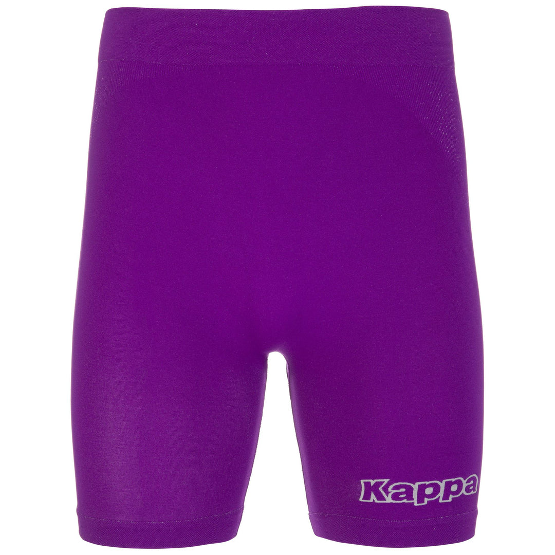 Pantalones cortos de fútbol unisex violeta con protección Hydro-Way 01