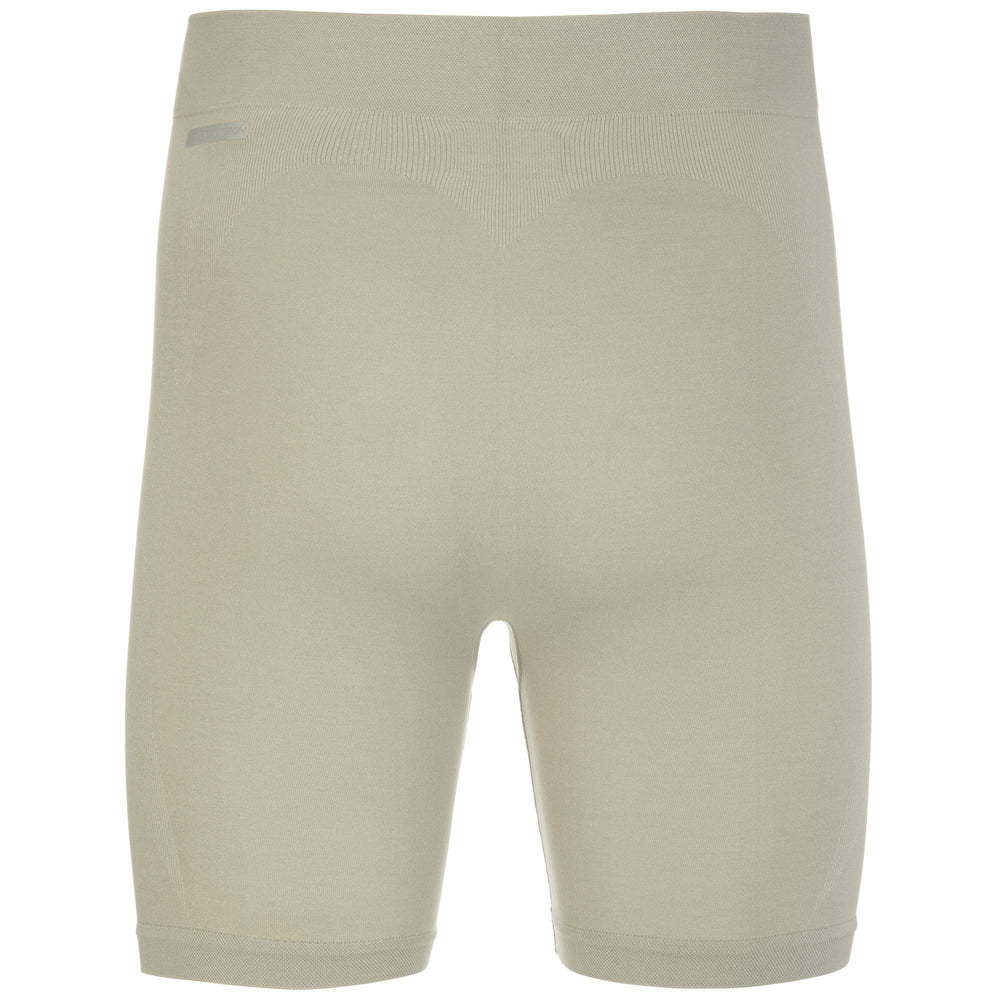 Beige Unisex Sports Underpants with Bacterial Protection 02