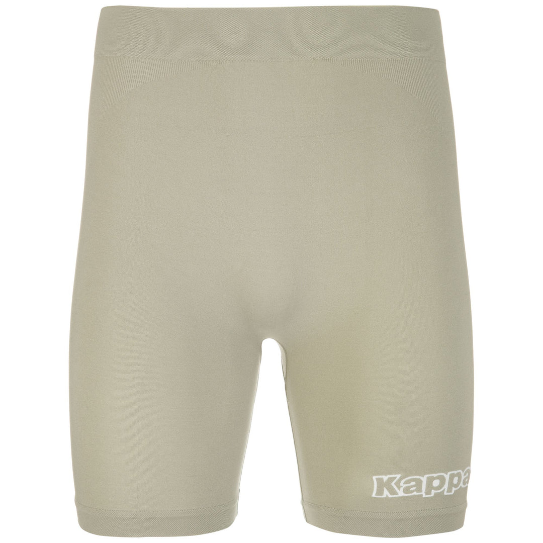Beige Unisex Sports Underpants with Bacterial Protection 01