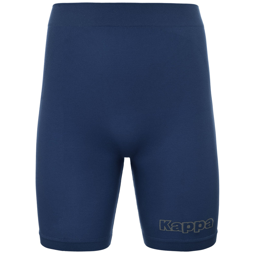 Sous-vêtements de football unisexes bleus SKIN Fit mi-longs avec protection Hydro-Way 01