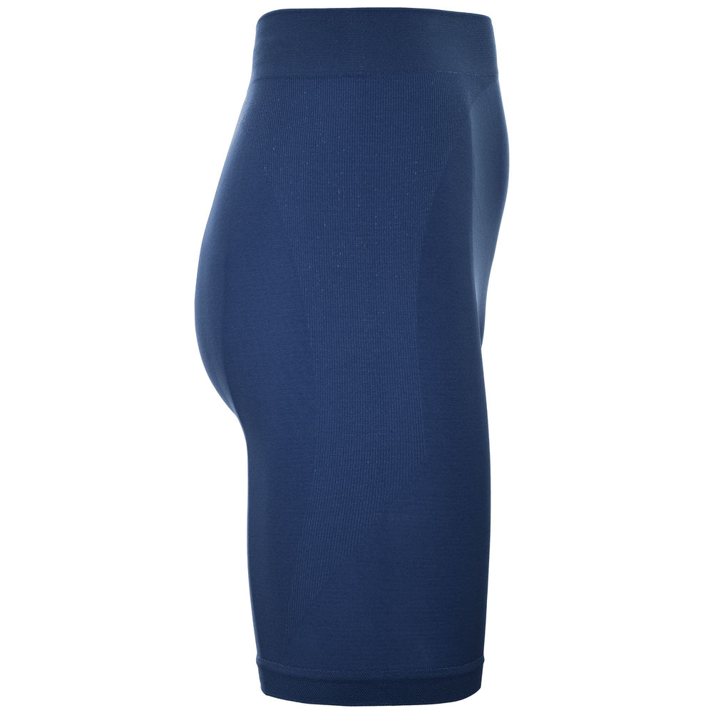 Sous-vêtements de football unisexes bleus SKIN Fit mi-longs avec protection Hydro-Way 02