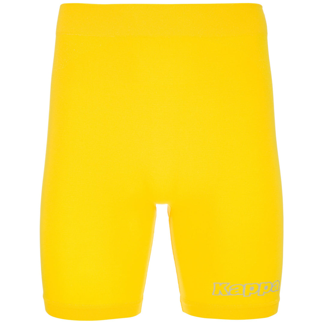 Yellow Unisex KOMBAT Mid Underpants with Bacterial Protection 01