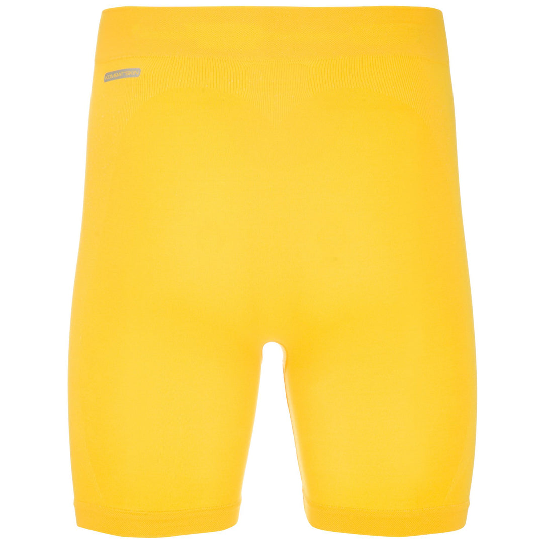 Yellow Unisex Skin Fit Soccer Underpants with Breatheability Technology main