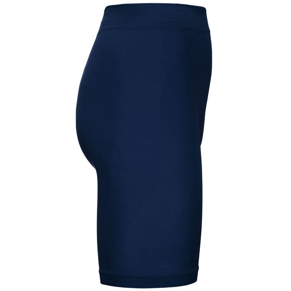 Sous-vêtements de football unisexes bleus, coupe seconde peau, en fibre élastique 02