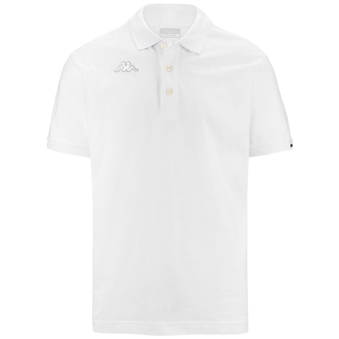 Camisa polo deportiva de algodón gris y blanco para hombre. 01