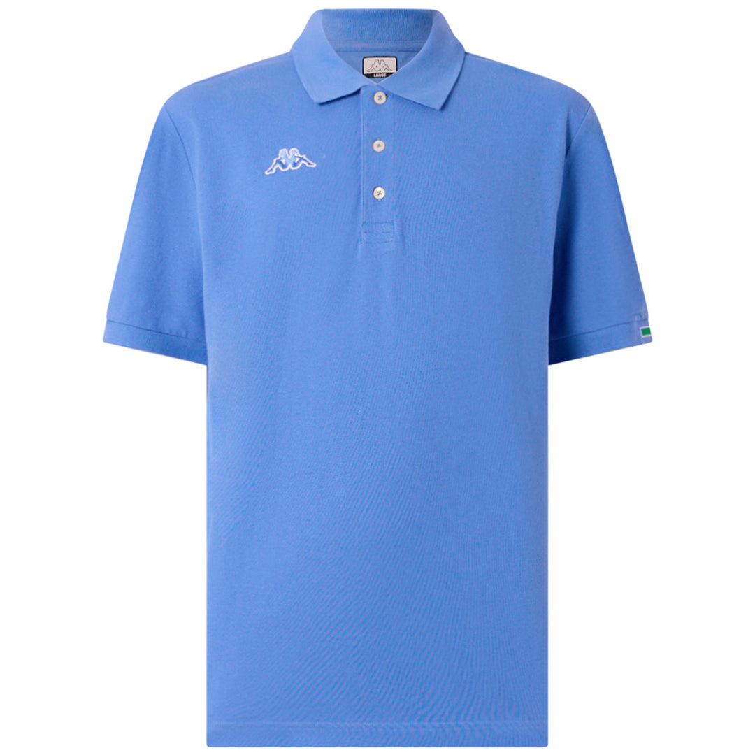 Polo in Cotone Blu Ultramarine Uomo per Sportstyle 01