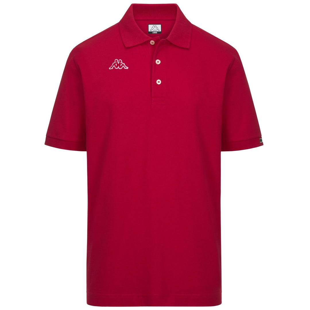 Red Men's Sportswear Regular Fit Cotton Polo Shirt 01