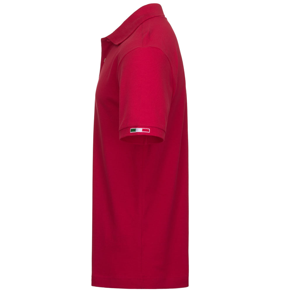 Red Men's Sportswear Regular Fit Cotton Polo Shirt 02