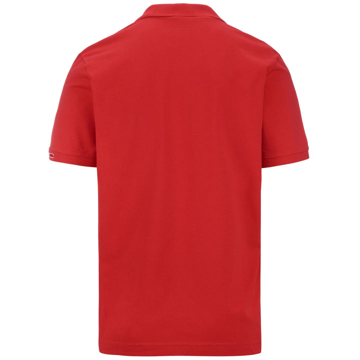 Polo Shirts Man LOGO  MALTAXITA MSS Polo RED CHINESE Dressed Side (jpg Rgb)		
