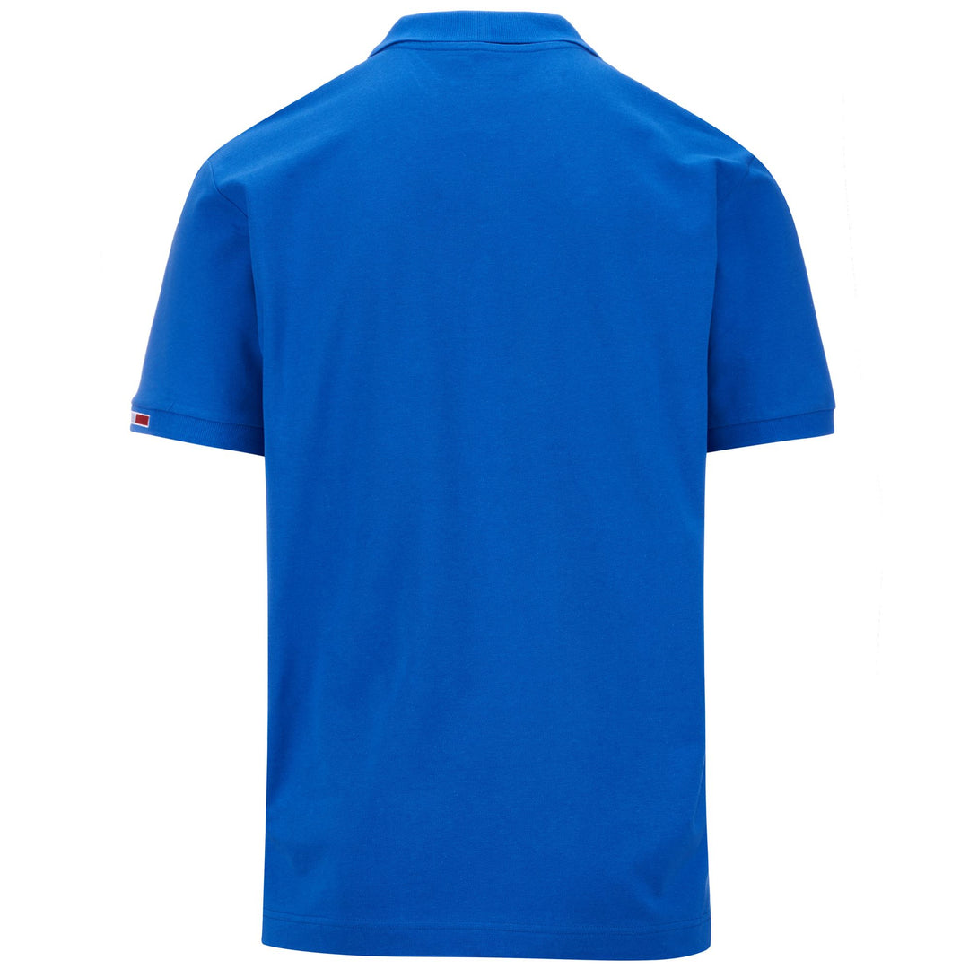 Polo Shirts Man LOGO  MALTAXITA MSS Polo BLUE ROYAL Dressed Side (jpg Rgb)		