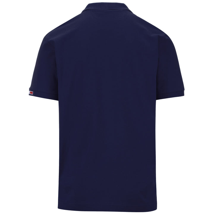Polo Shirts Man LOGO  MALTAXITA MSS Polo BLUE MARITIME Dressed Side (jpg Rgb)		