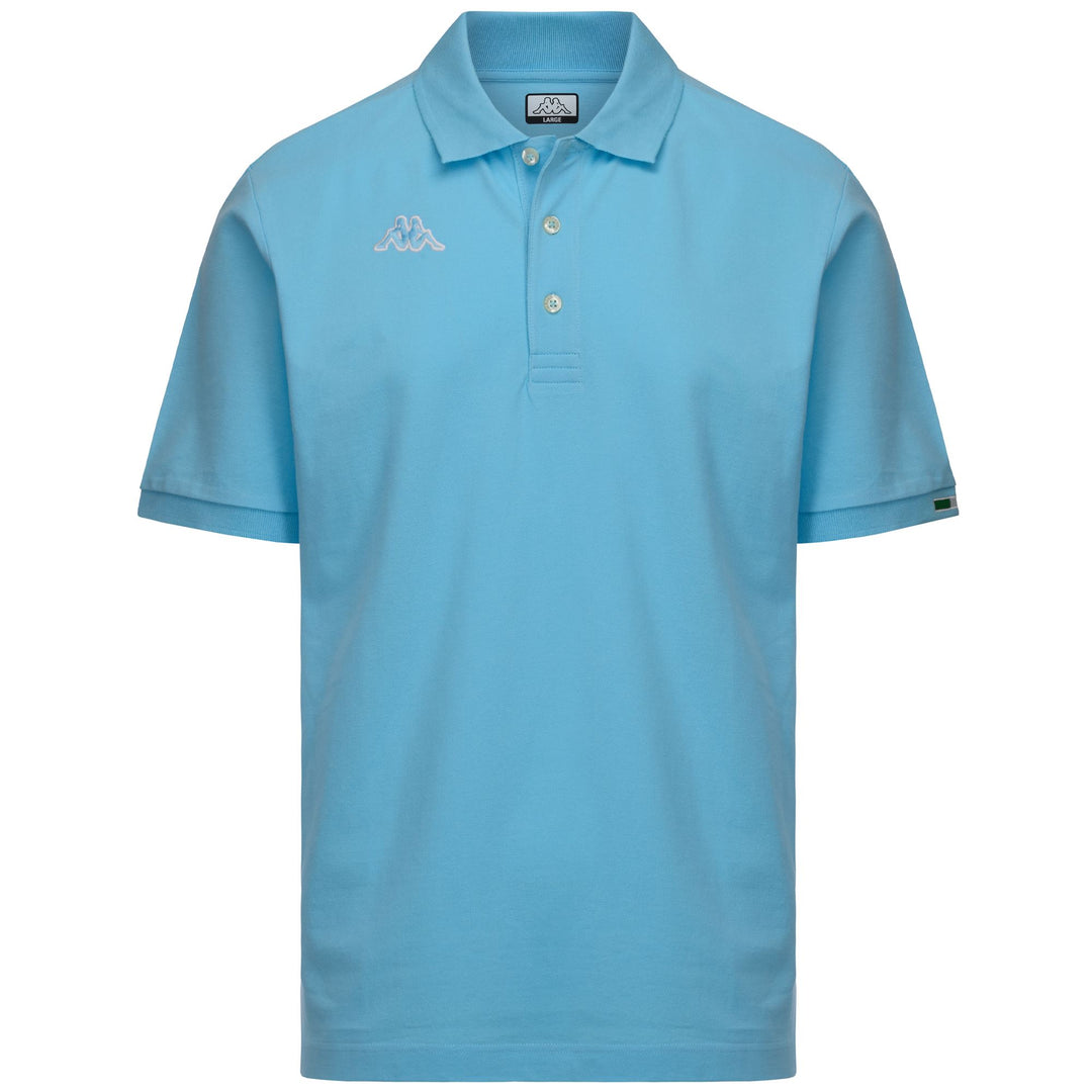 Blue Men's Regular Fit Cotton Polo Shirt for Sportstyle 01