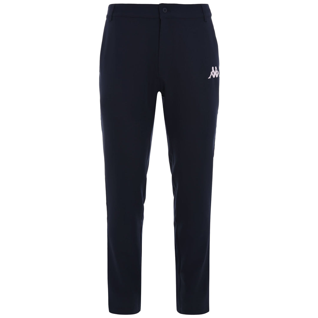 Men's Blue Slim Fit Technical Golf Pants 01